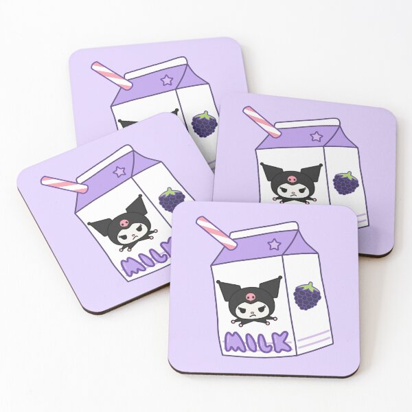 Item preview, kawaii kuromi milk cartoon box designed and sold by MoTaraDesigns.