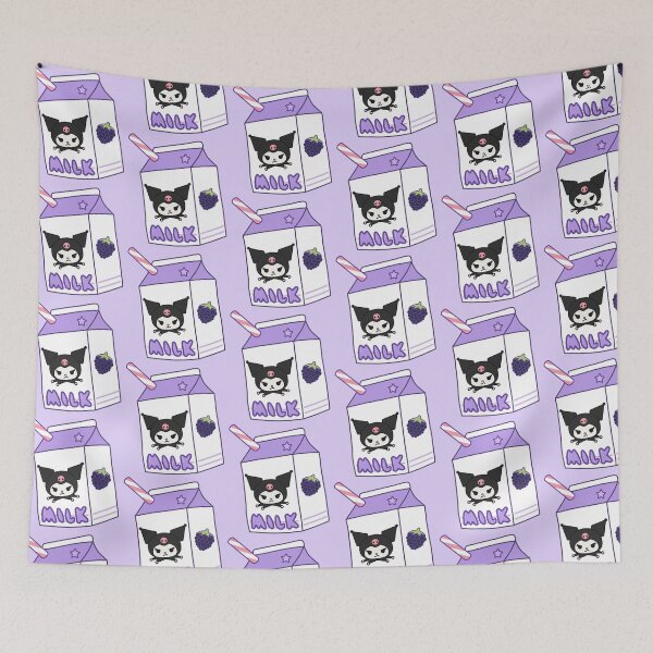 Item preview, kawaii kuromi milk cartoon box designed and sold by MoTaraDesigns.