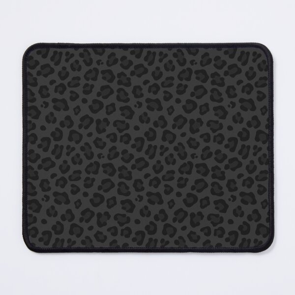 Item preview, Charcoal and Black leopard print designed and sold by pattern-archive.