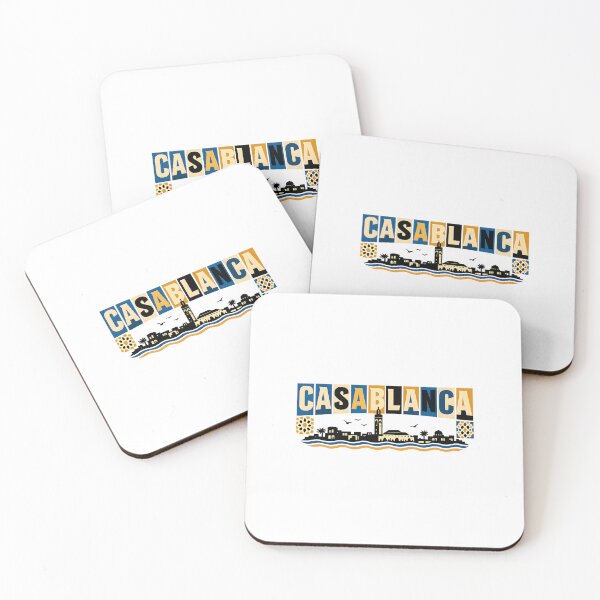Item preview, Casablanca Retro Vintage Travel Shirt designed and sold by SJarts Creative Studio.