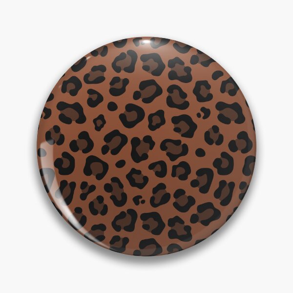 Item preview, Copper and Black leopard print designed and sold by pattern-archive.