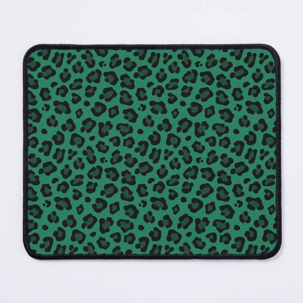 Item preview, Green and Black leopard print designed and sold by pattern-archive.