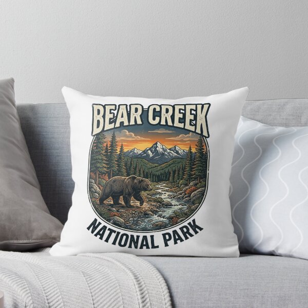 Item preview, Bear Creek National Park Vintage Wilderness Adventure designed and sold by longngusuc.