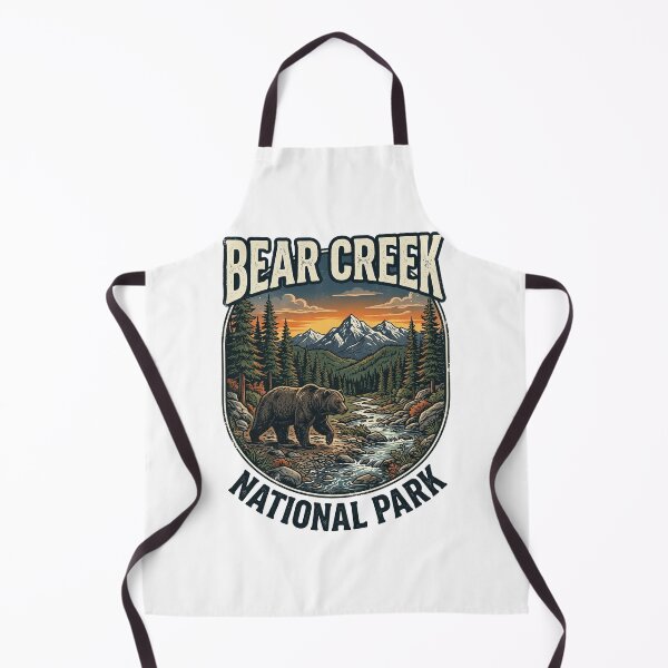 Item preview, Bear Creek National Park Vintage Wilderness Adventure designed and sold by longngusuc.