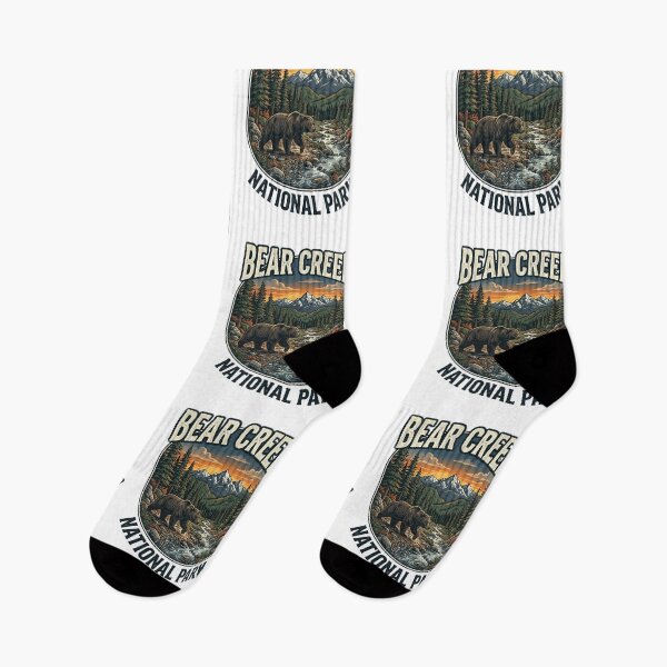 Item preview, Bear Creek National Park Vintage Wilderness Adventure designed and sold by longngusuc.