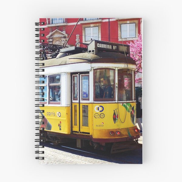 Item preview, Tranvía de Lisboa con flor de cerezo designed and sold by SHappe.