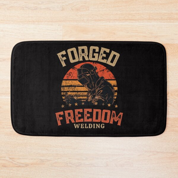 Item preview, Forged Freedom Welding Patriot American Welder Vintage designed and sold by LabCore.