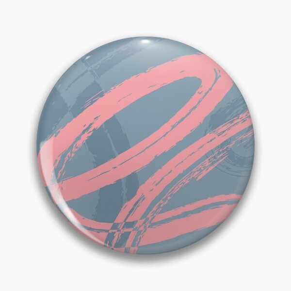 Item preview, Abstract Grunge Background Pink & Bali Hai Blue Brush Strokes designed and sold by AtonuHaque.