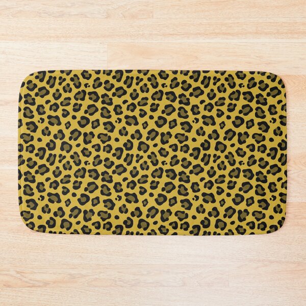Item preview, Gold and Black leopard print designed and sold by pattern-archive.