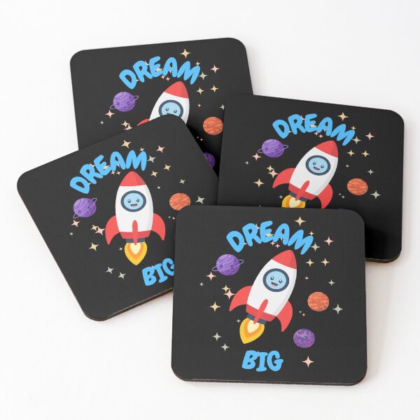 Item preview, Dream Big – Cute Rocket Space Kids Design designed and sold by Banvero.