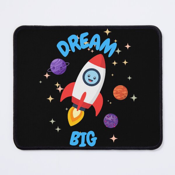 Item preview, Dream Big – Cute Rocket Space Kids Design designed and sold by Banvero.
