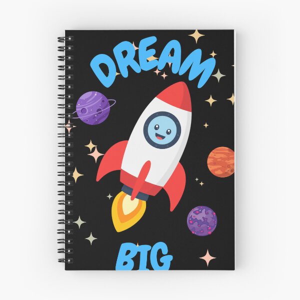 Item preview, Dream Big – Cute Rocket Space Kids Design designed and sold by Banvero.