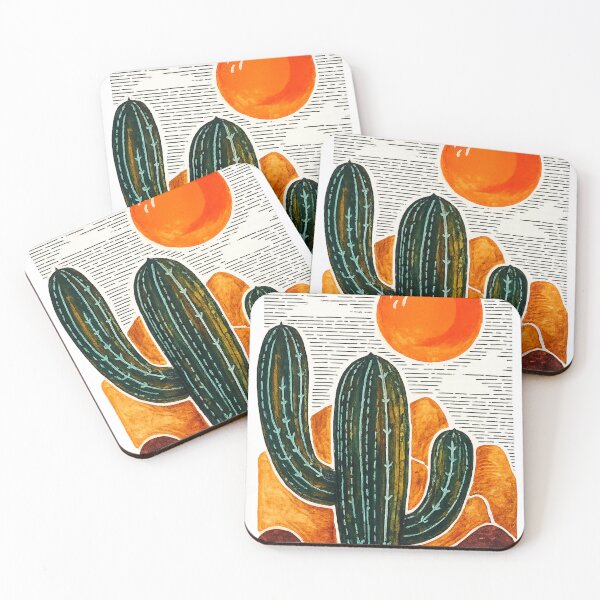 Item preview, Boho Desert Cactus Art designed and sold by colorcodedmess.