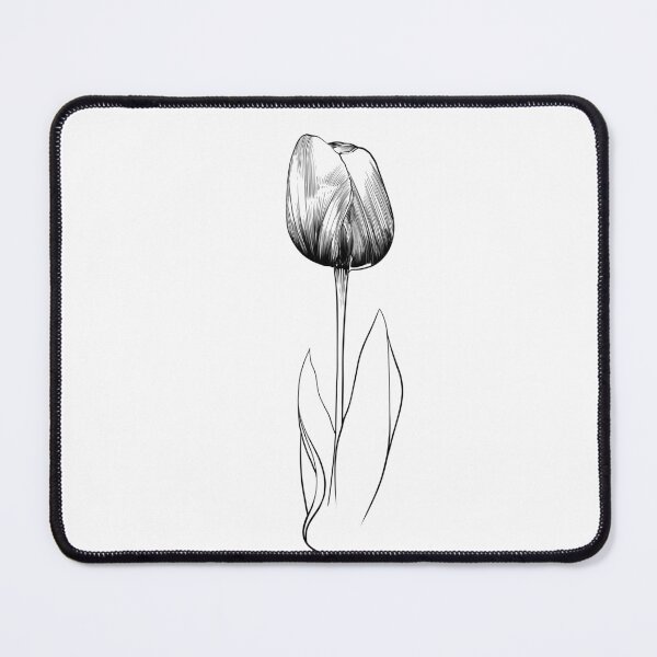 Item preview, Majestic tulip flower sketch  designed and sold by midsketcher.