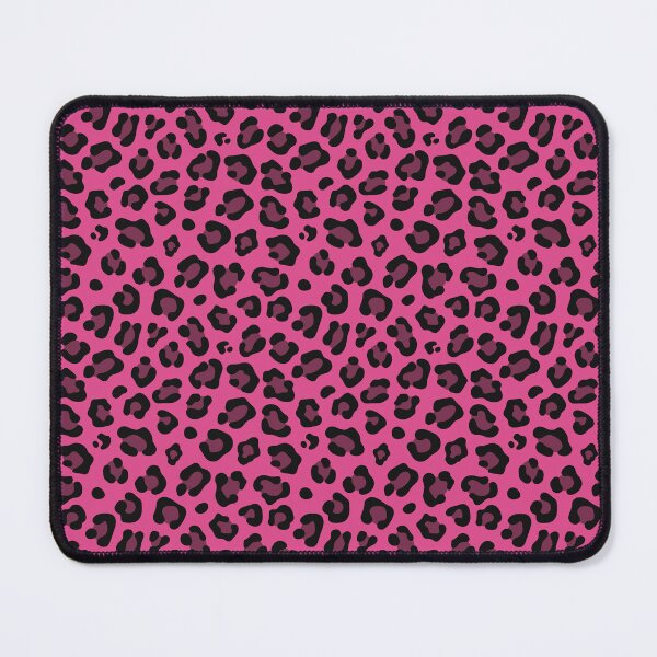 Item preview, Hot Pink and Black leopard print designed and sold by pattern-archive.