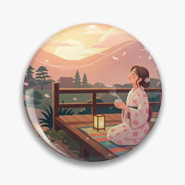 Item preview, Hanami at Golden Hour designed and sold by Prachodayat Artworks.
