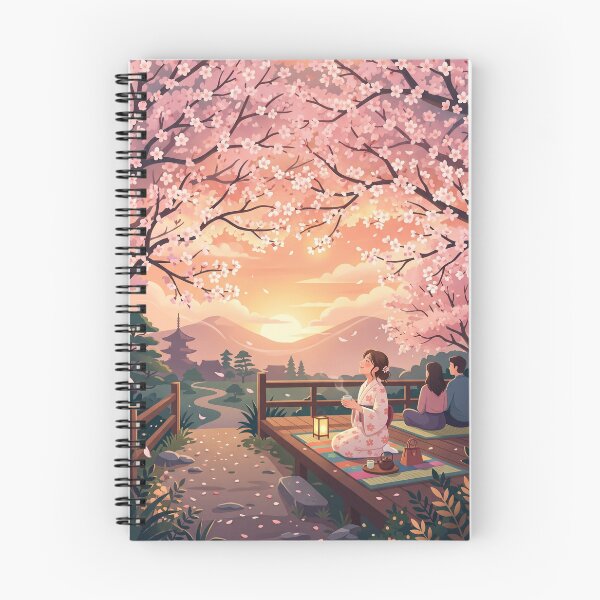 Item preview, Hanami at Golden Hour designed and sold by Prachodayat Artworks.