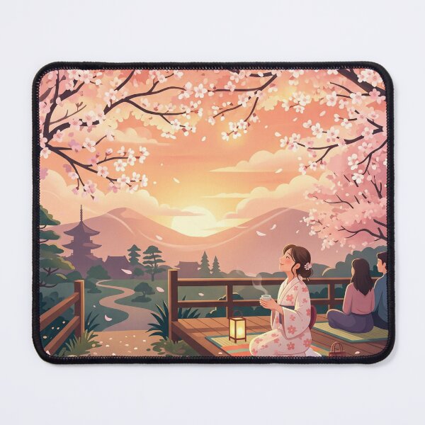 Item preview, Hanami at Golden Hour designed and sold by Prachodayat Artworks.