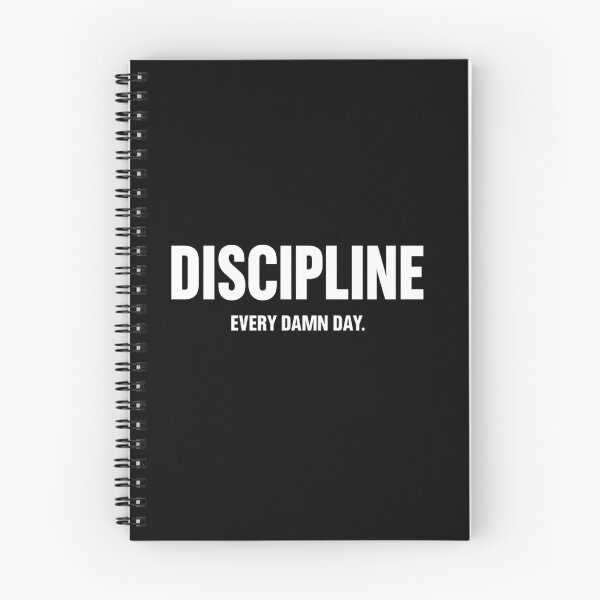 Item preview, Discipline every damn day designed and sold by PolishStallion.