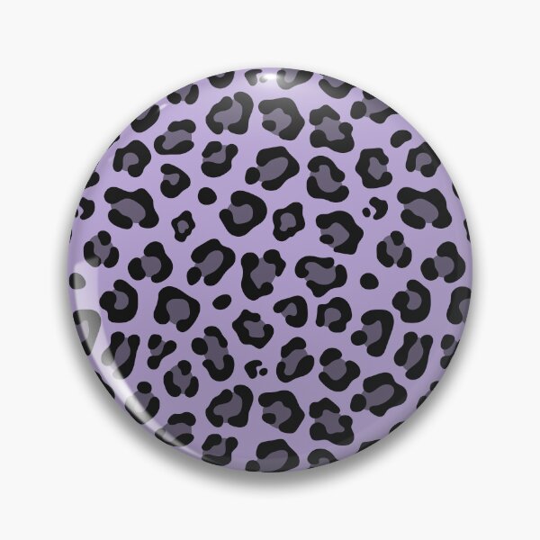 Item preview, Lilac and Black leopard print designed and sold by pattern-archive.