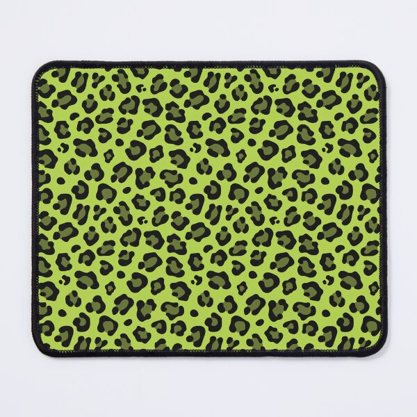 Item preview, Lime and Black leopard print designed and sold by pattern-archive.