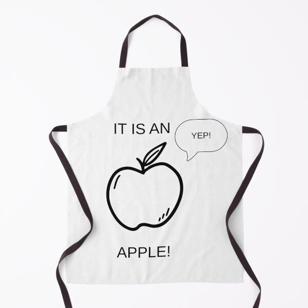 Item preview, It Is an Apple – Funny Absurd Apple Meme Design designed and sold by Rolta.