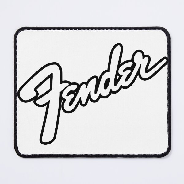 Item preview, Guitar White Script Logo designed and sold by Bubrauio.