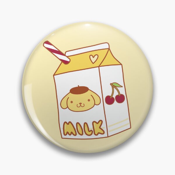 Item preview, kawaii pompompurin milk cartoon box designed and sold by MoTaraDesigns.