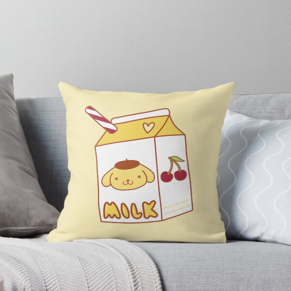 Item preview, kawaii pompompurin milk cartoon box designed and sold by MoTaraDesigns.