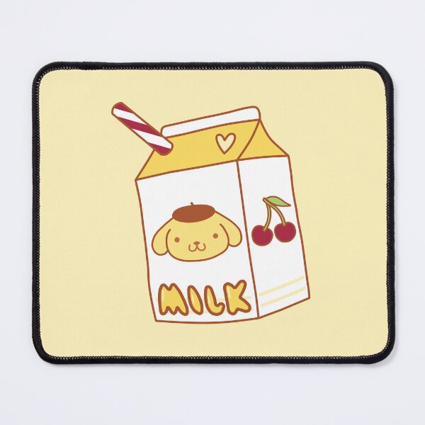 Item preview, kawaii pompompurin milk cartoon box designed and sold by MoTaraDesigns.