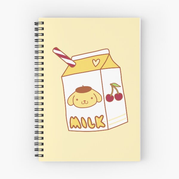 Item preview, kawaii pompompurin milk cartoon box designed and sold by MoTaraDesigns.