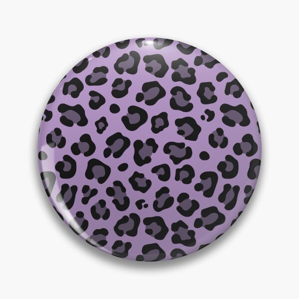 Item preview, Purple and Black leopard print designed and sold by pattern-archive.