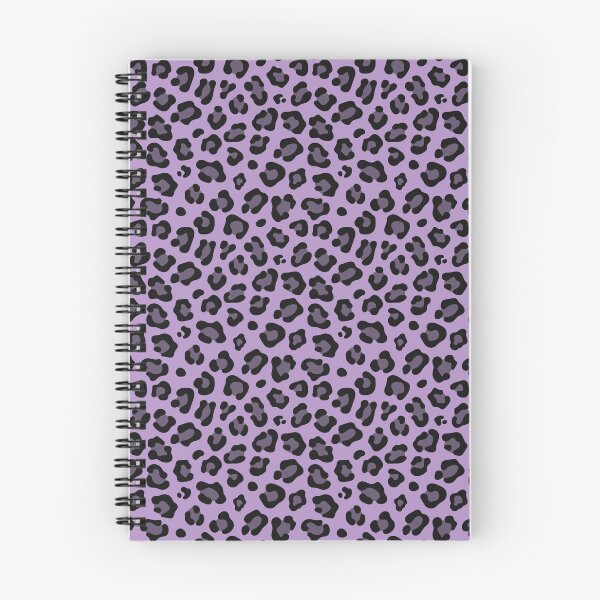 Item preview, Purple and Black leopard print designed and sold by pattern-archive.