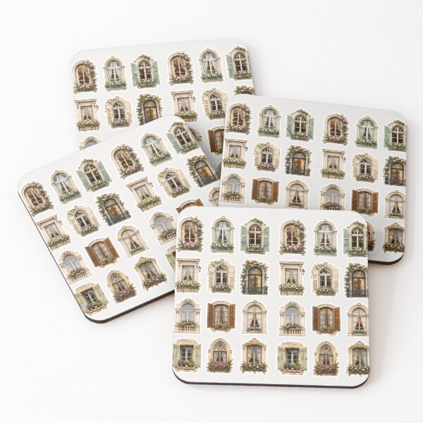 Item preview, Luxury Vintage Window Sticker Sheet | Aesthetic Floral Window Stickers | Journal & Scrapbook Decor designed and sold by KeerthiCuteFind.