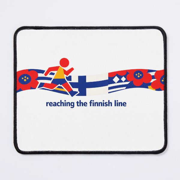 Item preview, Reaching the Finnish Line designed and sold by KungPowUnicorn.