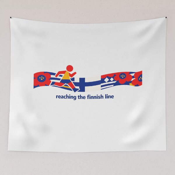 Item preview, Reaching the Finnish Line designed and sold by KungPowUnicorn.