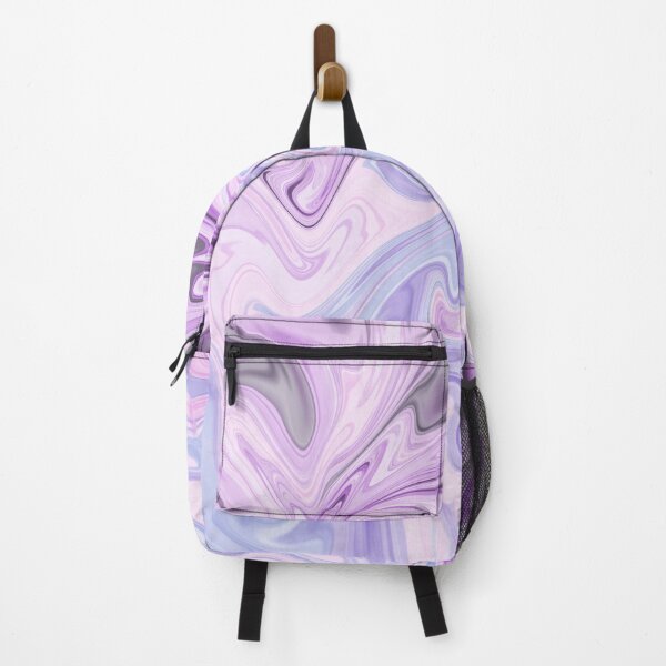 Item preview, Lavender Dreams Marble Abstract | Pastel Purple Fluid Art designed and sold by GemniShop.