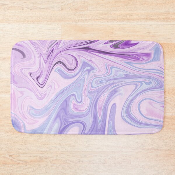 Item preview, Lavender Dreams Marble Abstract | Pastel Purple Fluid Art designed and sold by GemniShop.