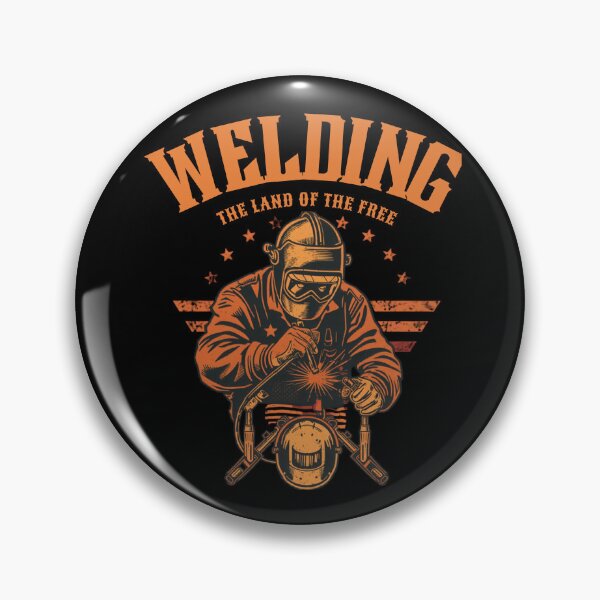 Item preview, Welding The Land Of The Free Patriotic Welder USA Flag designed and sold by LabCore.