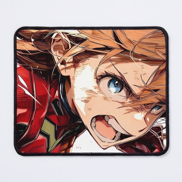 Item preview, Fiery Anime Pilot Action Art | Dynamic Mecha Manga Character Illustration designed and sold by Dyan4.