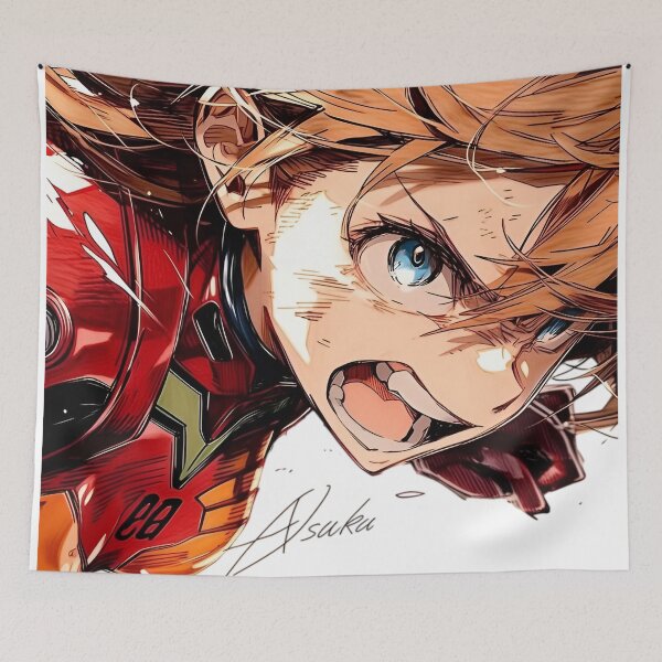 Item preview, Fiery Anime Pilot Action Art | Dynamic Mecha Manga Character Illustration designed and sold by Dyan4.
