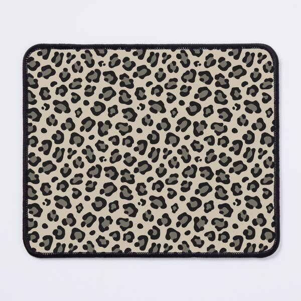 Item preview, Sand and Black leopard print designed and sold by pattern-archive.