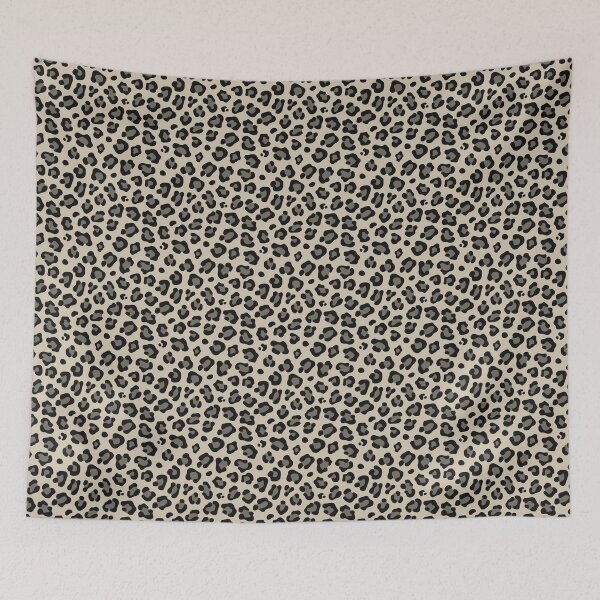 Item preview, Sand and Black leopard print designed and sold by pattern-archive.