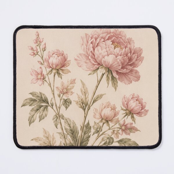 Item preview, Fleurs de Provence Vintage Botanical Peony Poster designed and sold by Ioanna-Studio.