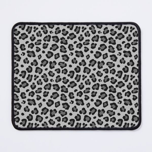 Item preview, Silver And Black Leopard Print designed and sold by pattern-archive.