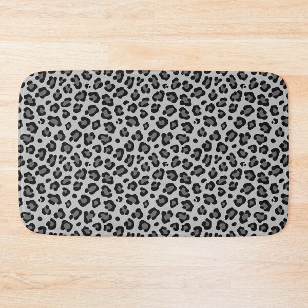 Item preview, Silver And Black Leopard Print designed and sold by pattern-archive.