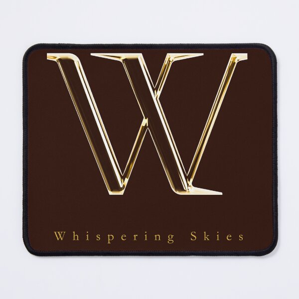 Item preview, Elegant Letter W Monogram /Moonlit Mystery designed and sold by designsvetlana1.
