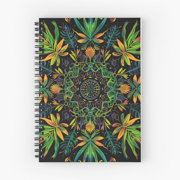 Item preview,  Mixed Jungle Mandala - Complex Tropical designed and sold by RetroWaveArtCo.