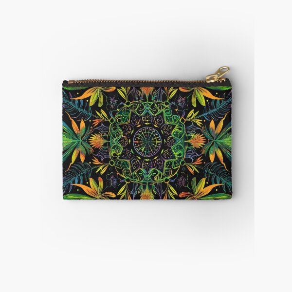 Item preview,  Mixed Jungle Mandala - Complex Tropical designed and sold by RetroWaveArtCo.