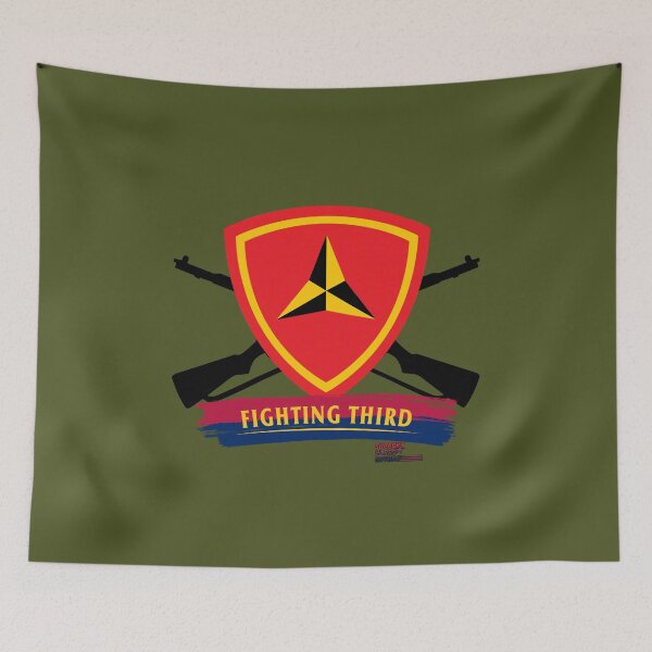 Item preview, 3rd Marine Division Tribute | Fighting Third designed and sold by SupportClassSavage.